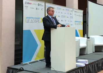 Wystąpienie Prezesa FRDL Cezarego Trutkowskiego w trakcie konferencji programu DOBRE (Kijów, 26.04.2017)