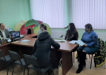 Wizyta diagnostyczna w gromadzie Nedoboivska, 16-17.02.2021